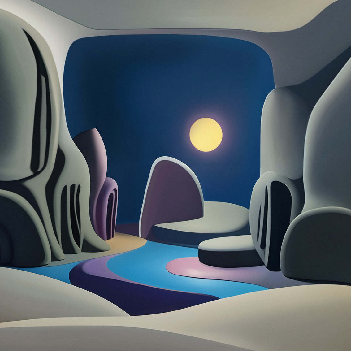 STRUCTURES UNDER THE MOONLIGHT, 2024